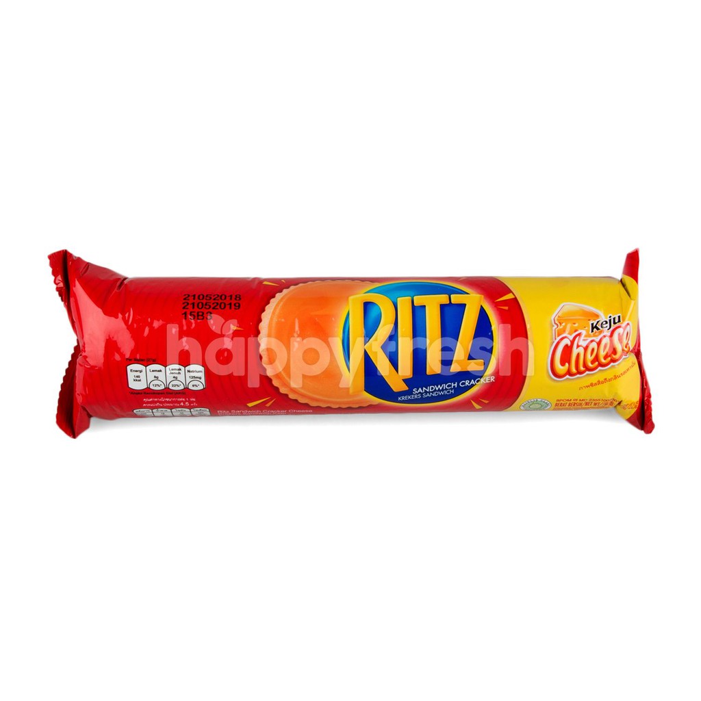 Ritz Cheeze 118g แครกเกอร์สอดไส้ครีมรสชีส 118g แพ็ค4ห่อ | Shopee Thailand