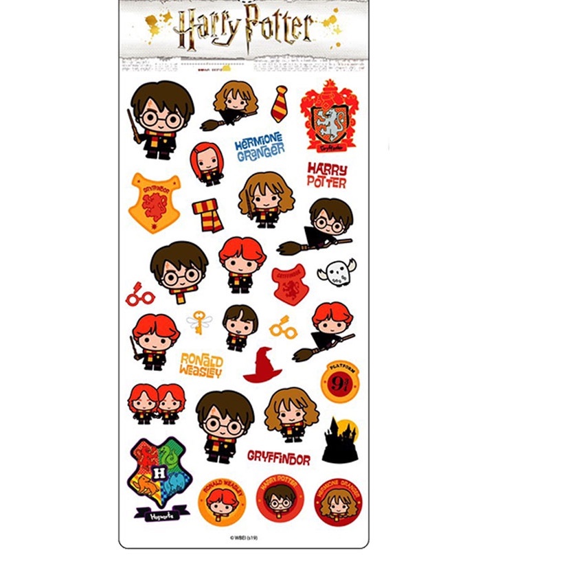 สติ๊กเกอร์-ตกแต่ง-ลาย-แฮรี่พอตเตอร์-harry-potter-decoration-sticker-ลิขสิทธิ์แท้