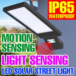 โคมไฟ LED พลังงานแสงอาทิตย์ IP65 5V กันน้ํา เซนเซอร์ PIR รักษาความปลอดภัย สําหรับติดตกแต่งผนังบ้าน สวน