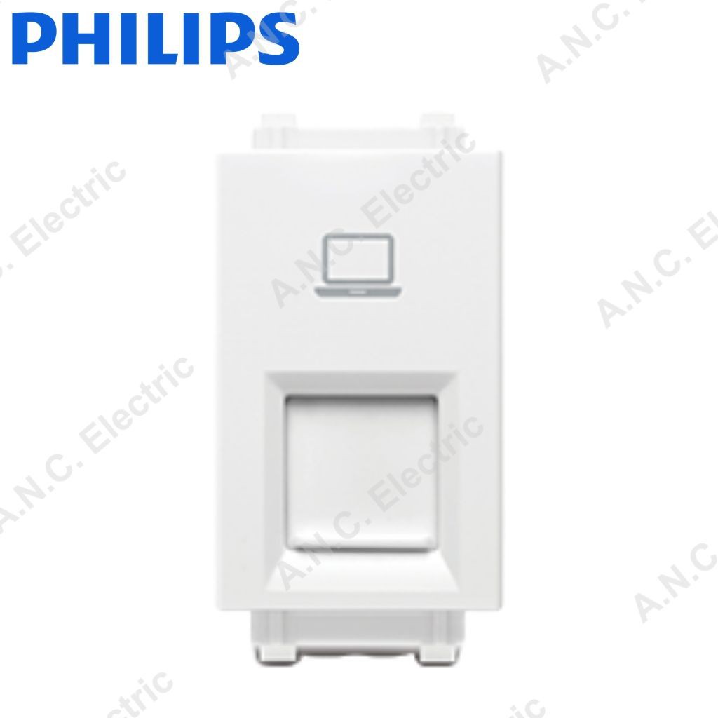 philips-เต้ารับสายแลน-cat6-rj45-รุ่น-leafstyle