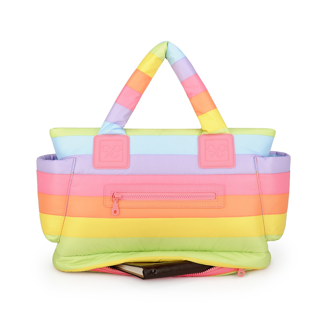 cipu-กระเป๋าคุณแม่-กระเป๋าใส่ของเด็กอ่อน-รุ่น-airy-tote-m-สี-rainbow