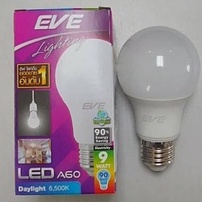 หลอดไฟยี่ห้อ-eve-led-bulb-a60-9w-แสง-daylight-แสงสีขาว-6500k