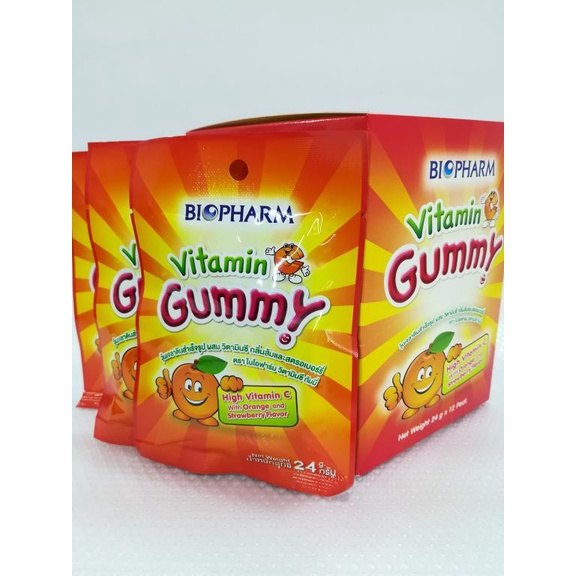 biopharm-vitamin-c-gummy-เยลลี่วิตามิน-กัมมี่-วิตามินซี-วิตามินเคี้ยว-24-g