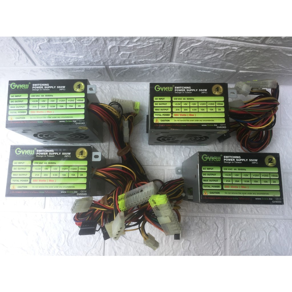 PSU 550 W Gview Power Supply 550W (NPC) Shopee Thailand