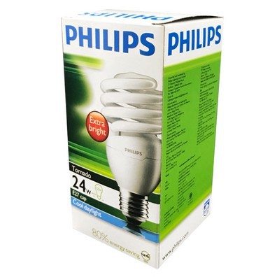 philips-หลอดไฟเกลียวแบบประหยัดไฟ-tornado-24-วัตต์-หลอดไฟ