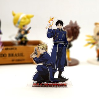 ของเล่นฟิกเกอร์ Fullmetal Alchemist Roy Mustang riza HawkEYE