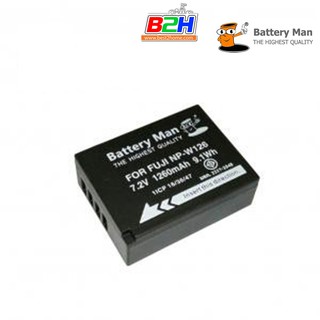 Battery Man BATT FUJI NP-W126   รับประกัน 1 ปี