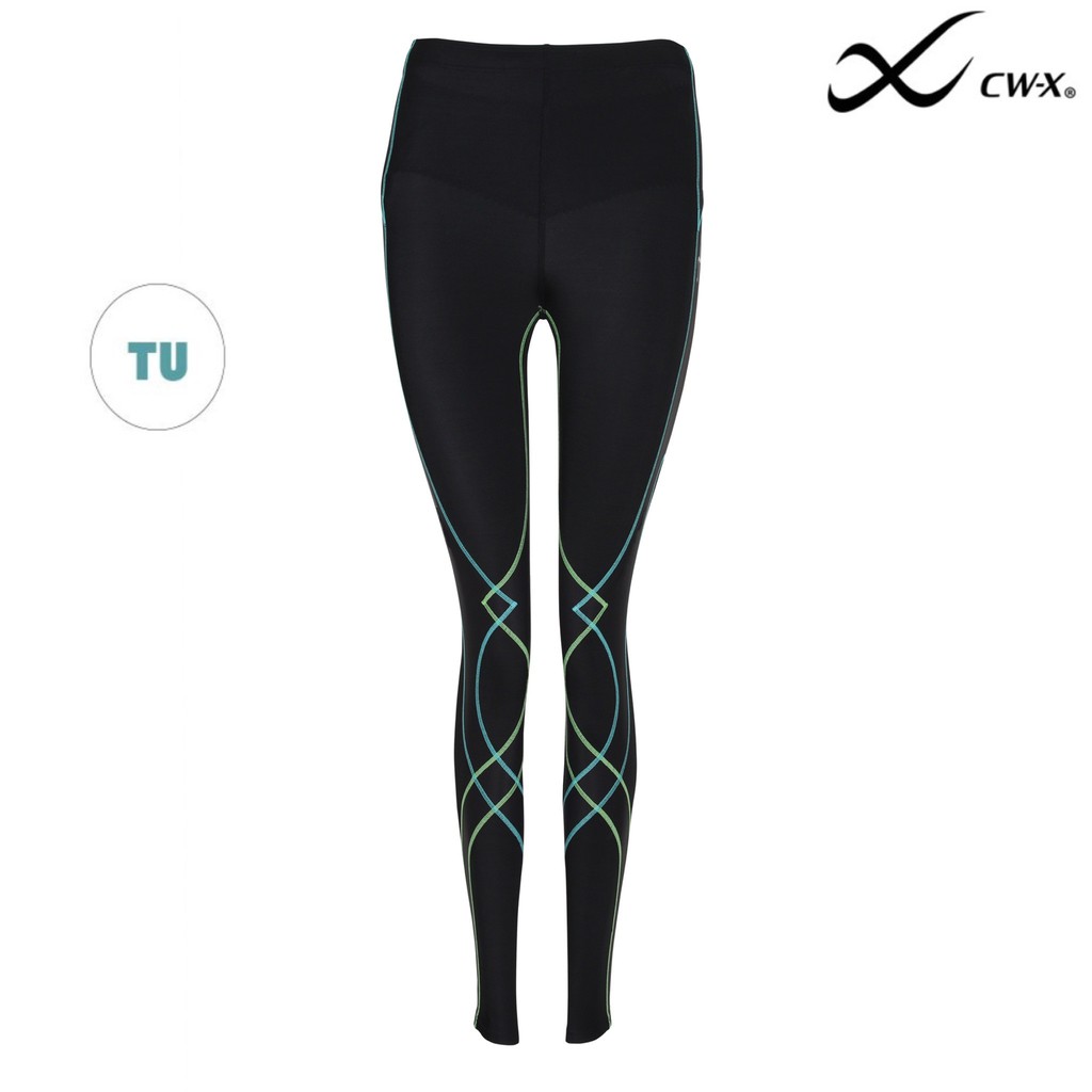 cw-x-กางเกงขา-9-ส่วน-stabilyx-woman-รุ่น-ic9195-พื้นดำเดินเส้นฟ้า-tu