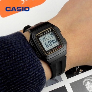 ภาพขนาดย่อของภาพหน้าปกสินค้าCasio นาฬิกาข้อมือผู้หญิง สีดำ สายเรซิน รุ่นF-201WA,F-201WA-9A,F-201WA-9ADF จากร้าน mstime บน Shopee