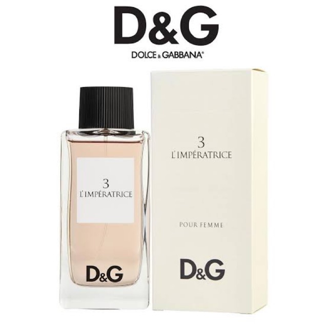 น้ำหอม D&G Anthology L`Imperatrice 3 Dolce&Gabbana pour femme 100ml ...