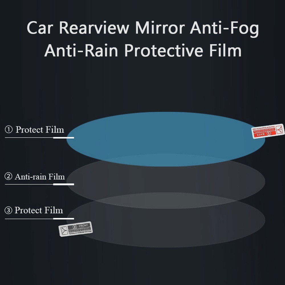 ฟิล์มกันฝนสำหรับติดกระจกมองหลังรถยนต์