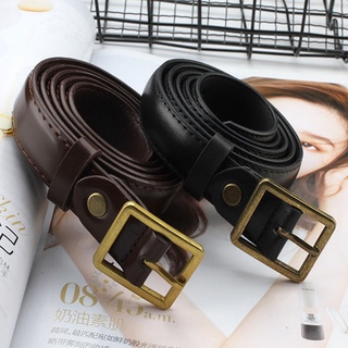 เข็มขัด ผู้หญิง หัวเหลี่ยม มี 2 สี (ฺBV187)beltshop