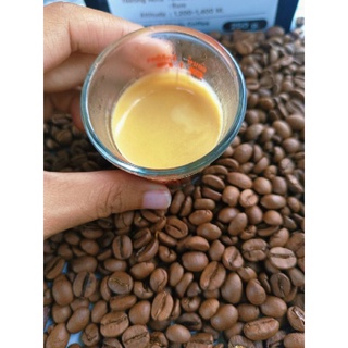 Dry Process(คั่วอ่อน)เมล็ดกาแฟคั่วอราบิก้า100% กาแฟคั่วยอดนิยมเพื่อสุขภาพ