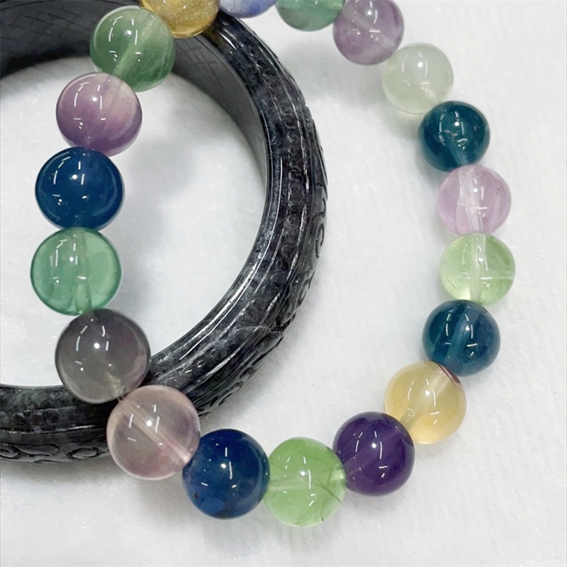 สร้อยข้อมือ-fluorite-สีสันสดใสคริสตัลธรรมชาติสำหรับบุรุษและสตรีสร้อยข้อมือคริสตัล-11mm