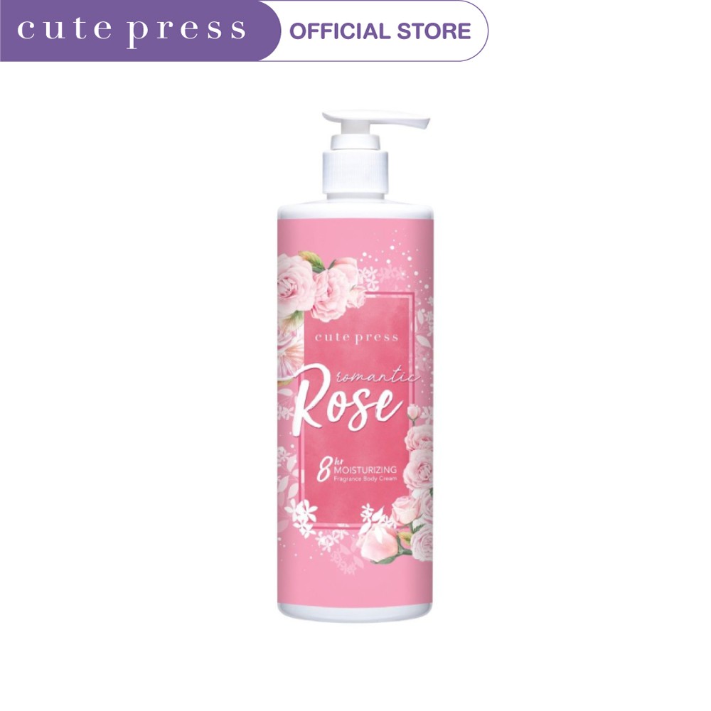 cute-press-โลชั่นบำรุงผิว-romantic-rose-body-cream-490-ml