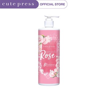 CUTE PRESS โลชั่นบำรุงผิว ROMANTIC ROSE BODY CREAM 490 ml