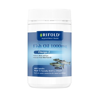 ภาพหน้าปกสินค้า[400 Softgel] Fish Oil 1000 mg น้ำมันปลาสูตรเข้มข้นค่า Omega 3 สูง บำรุงสมอง สายตา หัวใจ ที่เกี่ยวข้อง