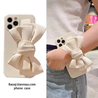 เคสโทรศัพท์มือถือ ประดับโบว์สีม่วง พร้อมสายคล้องมือ DIY สําหรับ Huawei P50 P20 P30 P40 Pro Nova2 Plus Nova3 3i 4 Nova6 4G 5G Nova7 7Pro Nova8 Pro