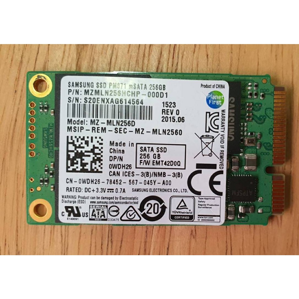 ssd mSATA 256gb. Samsung SK hynix Micron Shopee Thailand