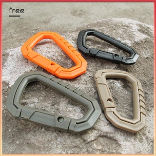 ภาพหน้าปกสินค้าคลิปตะขอหัวเข็มขัดพวงกุญแจ Carabiner D-Ring สําหรับตั้งแคมป์ ที่เกี่ยวข้อง