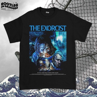 เสื้อยืด พิมพ์ลายภาพยนตร์ The Exorcist สไตล์วินเทจS-5XL