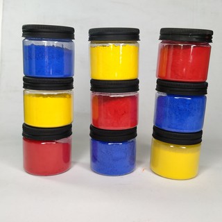 Set 3 แม่สี Pigment Non-Toxic*  สีน้ำเงิน / สีเหลือง / สีแดง