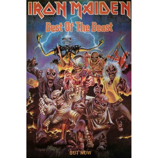 โปสเตอร์ วง ดนตรี Iron Maiden ไอเอิร์นเมเดน  ภาพ วงดนตรี โปสเตอร์ติดผนัง โปสเตอร์สวยๆ poster