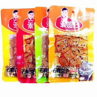 สินค้า เต้าหู้ปรุงรส เต้าหู้พร้อมทาน（乖媳妇豆腐干)80g พร้อมส่งสามารถทานได้ทันที รสชาติหอมอร่อย เต้าหู้ หม่าล่า ขนมทานเล่น ของว่าง