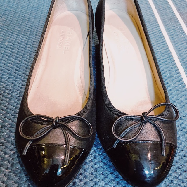 Chanel uniform hotsell shoes