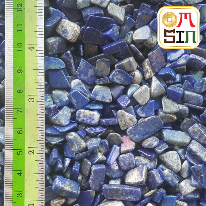 omsin-100-กรัม-เศษหิน-แร่-ลาพิส-ลาซูลี-lapis-lazuli-แร่มีค่า-ธรรมชาติแท้-100