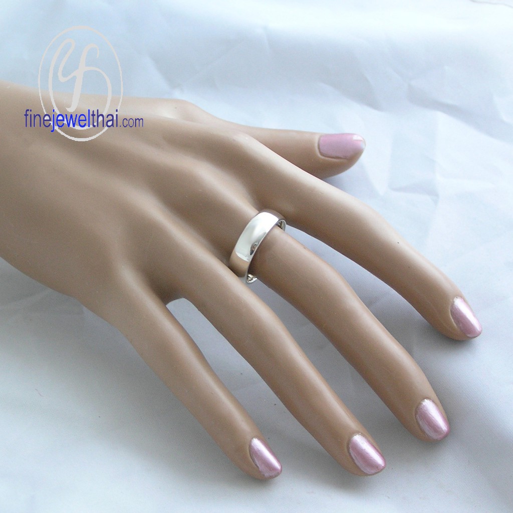 finejewelthai-แหวนเกลี้ยง-แหวนคู่-แหวนหมั้น-แหวนแต่งงาน-couple-silver-wedding-ring-r134500