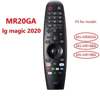 Lg MR20GA ของแท้ รีโมตคอนโทรล AKB สําหรับ LG Magic75855501 รีโมตคอนโทรล สําหรับสมาร์ททีวี lg lg Magic 2020 AN-MR650A AN-MR18BA AN-MR19BA LM630BPSB UM7020PLF UM7090PLA