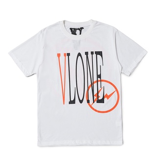 ถูกสุดๆVlone*** เสื้อยืดคอกลมแขนสั้นลําลองพิมพ์ลายโลโก้
รหัสเต็ม หลวมและสบาย