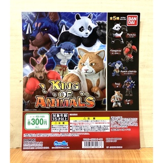Gashapon King Of Animals กาชาปอง สัตว์นักสู้ จาก Bandai