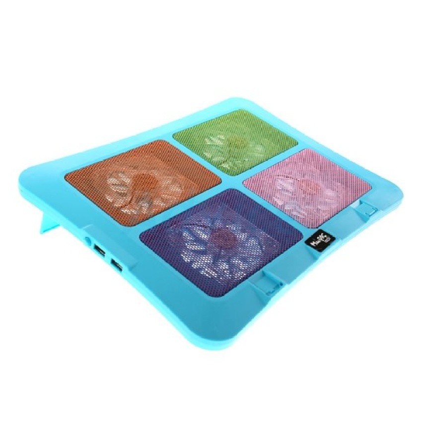 Magic Tech Cooler Pad N-60C 4Fan (Blue) | Shopee Thailand