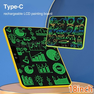 แท็บเล็ตดิจิทัลอัจฉริยะ หน้าจอ LCD 18 นิ้ว