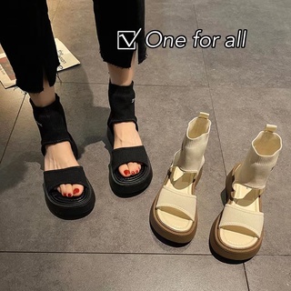 🔥พร้อมส่งจากไทย🔥รุ่นใหม่ TX336 รองเท้าส้นสูงสำหรับผู้หญิง รองเท้าแฟชั่นส้นสูง สูง 5 cm สตรีสไตล์เกาหลี