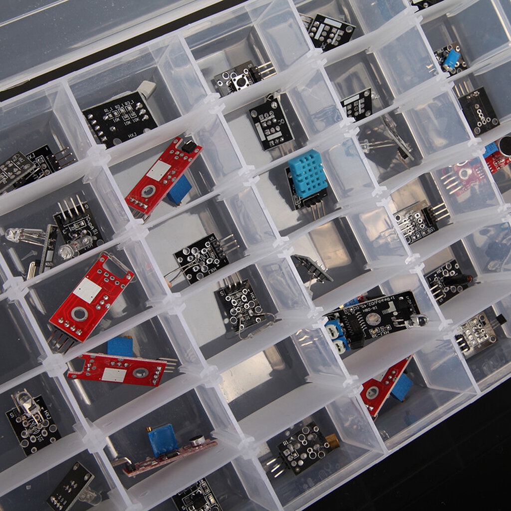 37 in 1 Sensor Module Kit ชุดรวมเซนเซอร์ 37 แบบ พร้อมกล่อง | Shopee ...