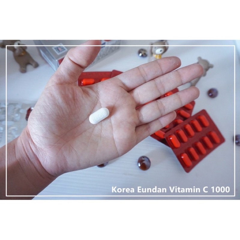 ภาพสินค้าVitamin C Eundan 1000mg. วิตามินซีเกาหลี จากร้าน hannan99_korea_shop บน Shopee ภาพที่ 1