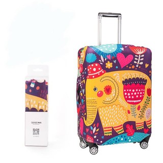 Chu Luggage  ผ้าคลุมกระเป๋าเดินทาง  รุ่น011  สีม่วง