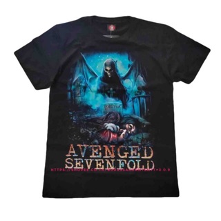 เสื้อวง Avenged Sevenfold T-Shirt Rock เสื้อยืด A7X