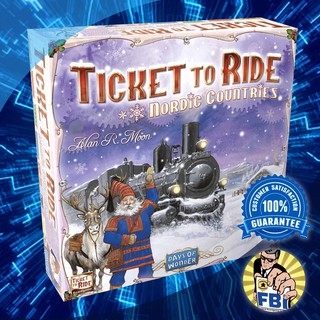 Ticket to Ride Nordic Countries Boardgame พร้อมซอง [ของแท้พร้อมส่ง]