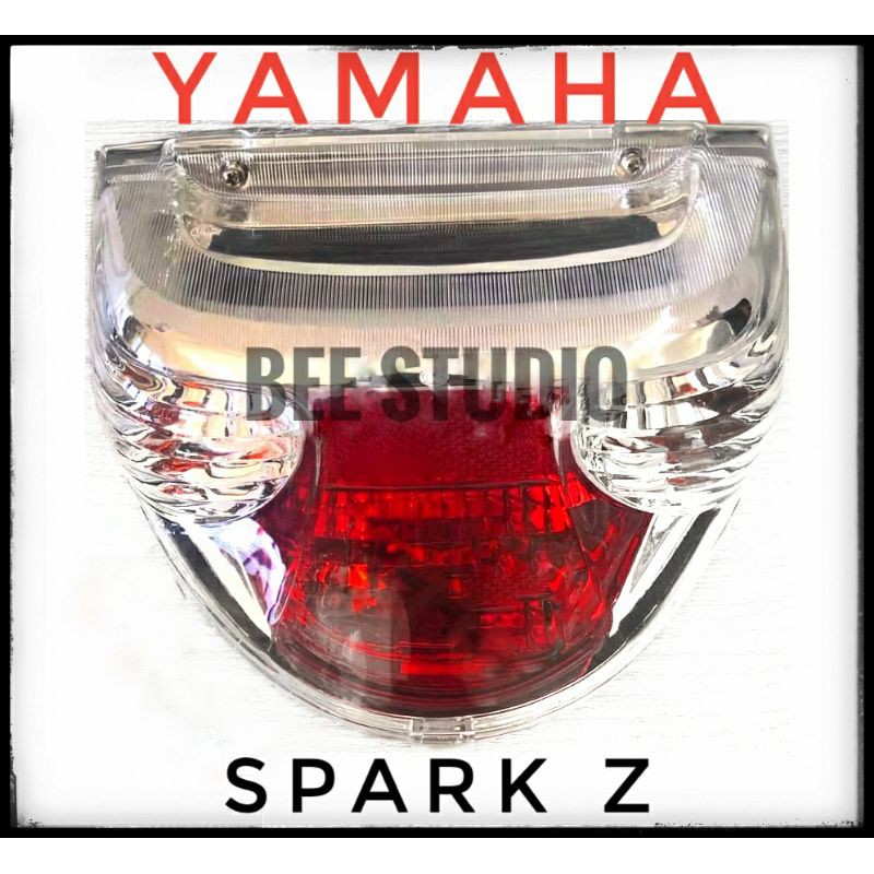 ชุดไฟท้าย-ไฟเลี้ยว-spark-z-สปาร์ค-z-สี-เพชร-แดง-ใส-ไฟท้าย-มอเตอร์ไซค์