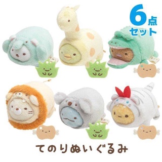 ภาพขนาดย่อของภาพหน้าปกสินค้าตุ๊กตาจิ่ว6แบบ(แยกขาย) Sumikko Gurashi Zoo จากร้าน kidforyou บน Shopee