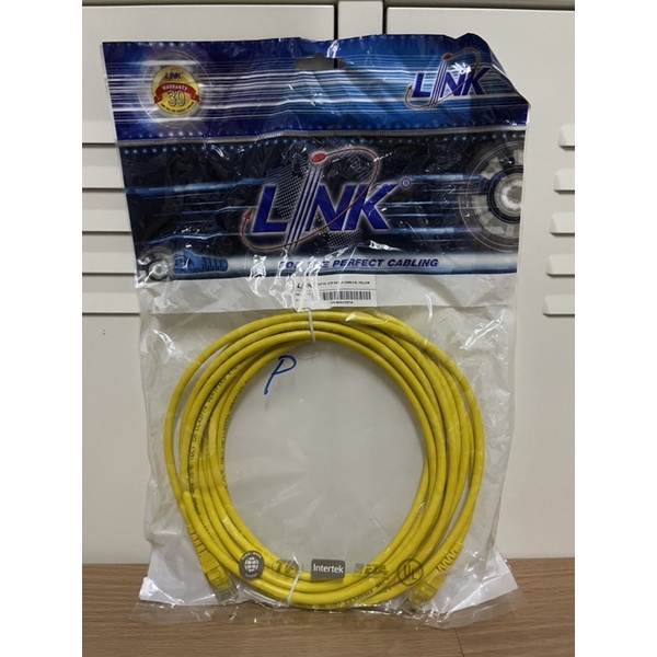 link-สายแลนสำเร็จรูป-cat5e-cat6-utp-cable-3m-5m-สายสำเร็จรูป