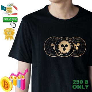 เสื้อยืด ripple Crypto คริปโต Cotton Comb 30 แบรนด์เสื้อพวกเรา ผลิตในไทย ส่งด่วน