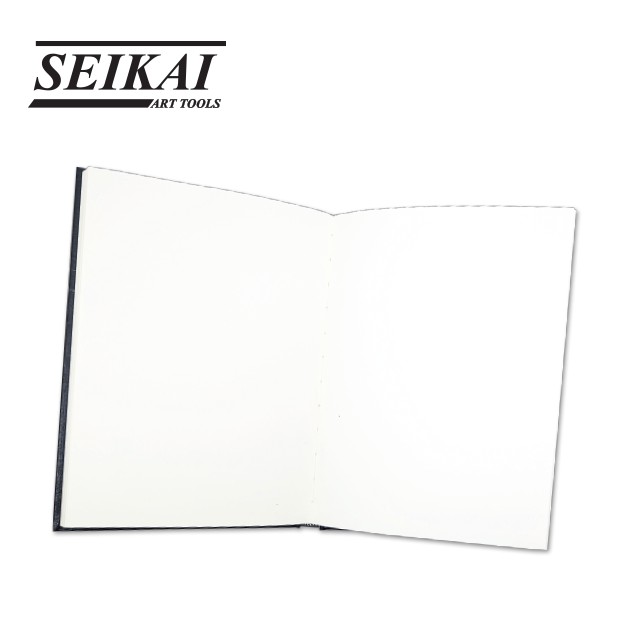 seikai-สมุดสเก๊ตช์ปกดำ-coil-sketchbook-1-เล่ม