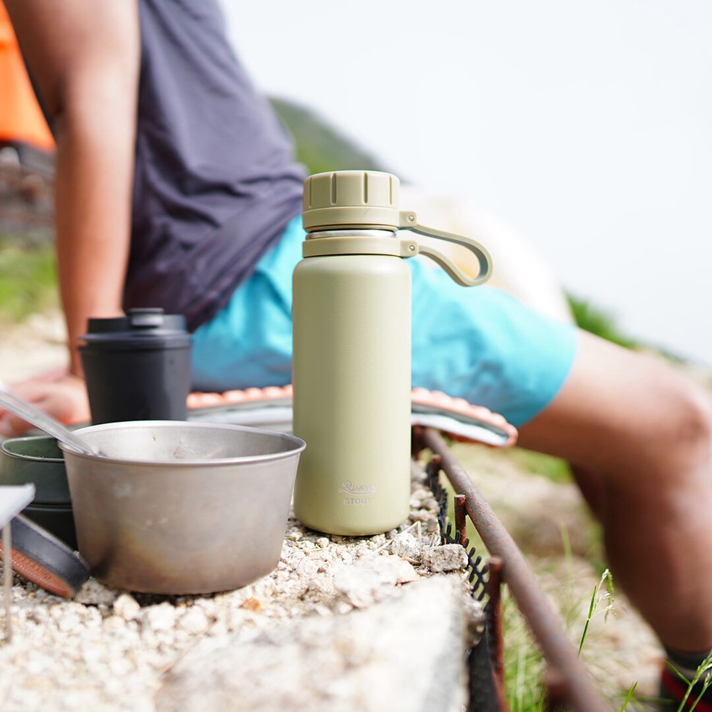 ขวดน้ำ Rivers จากญี่ปุ่น Vacuum Flask Stout 500 | Shopee Thailand