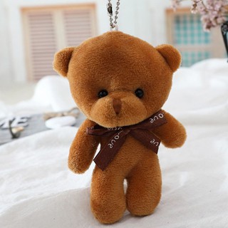 ภาพขนาดย่อของภาพหน้าปกสินค้าพวงกุญแจตุ๊กตาหมี ขนาดเล็ก สำหรับห้อยกระเป๋า จากร้าน hui_xin.th บน Shopee ภาพที่ 3