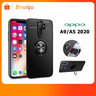 【 Car Phone Case 】OPPO A9 A5 2020 A92020 A52020 เคสโทรศัพท์แม่เหล็กสำหรับ Car Holder Phone Case